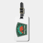 Buffalo Peaks Wilderness Colorado Camping Gepäckanhänger (Vorderseite vertikal)