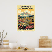 Buffalo Peaks Wilderness V01 Poster (Küche)