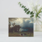 Büffalo-Pfad: Der bevorstehende Sturm Postkarte (Stehend Vorderseite)