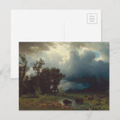 Büffalo-Pfad: Der bevorstehende Sturm Postkarte (Vorne/Hinten)