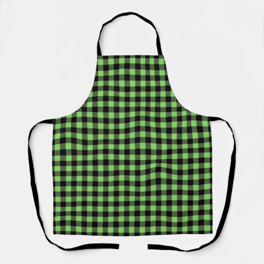 Buffalo Plaid Apron Schürze (Vorderseite)