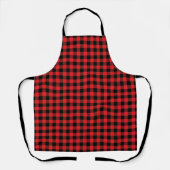 Buffalo Plaid Apron Schürze (Vorderseite)