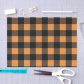 Buffalo plaid checks tissue paper gift bag stuffer seidenpapier (Handwerk)