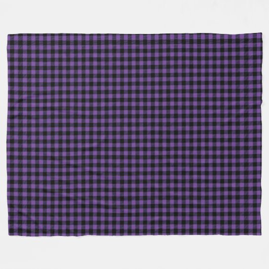 Buffalo Plaid Fleece Blanket (Vorderseite (Horizontal))