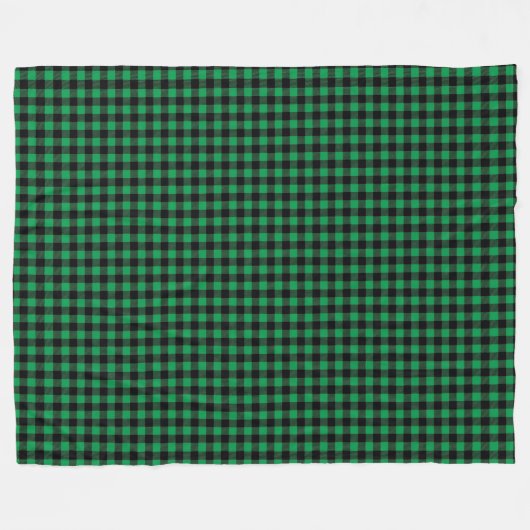 Buffalo Plaid Fleece Blanket (Vorderseite (Horizontal))
