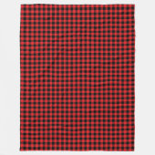 Buffalo Plaid Fleece Blanket (Vorderseite)
