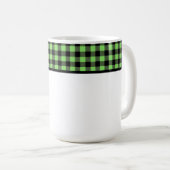 Buffalo Plaid Kaffeetasse (VorderseiteRechts)