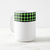 Buffalo Plaid Kaffeetasse (Vorderseite Links)