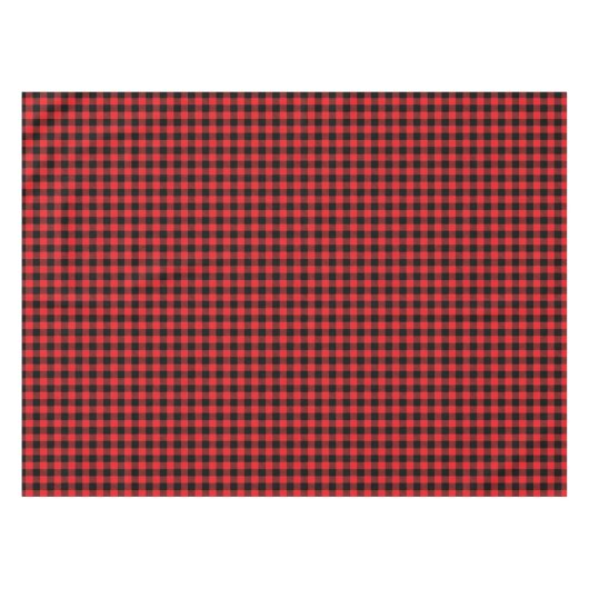 Buffalo Plaid Print Tischdecke (Vorderseite (Horizontal))
