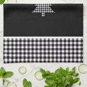 Buffalo Plaid Tree Geschirrtuch (Gefaltet)