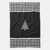 Buffalo Plaid Tree Geschirrtuch (Vertikal)
