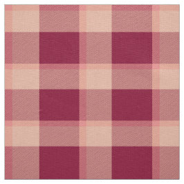 Buffalo plaid trendy modern checks red  stoff