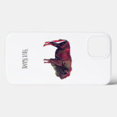 Buffalo Portrait Design für Bison oder Weiße Tiere Case-Mate iPhone Hülle (Rückseite (Horizontal))