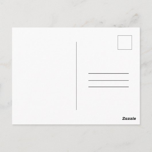 Buffalo Postcard Postkarte (Rückseite)