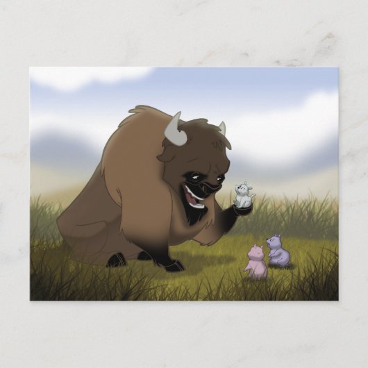 Buffalo Postcard Postkarte (Vorderseite)
