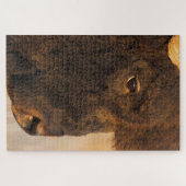 Buffalo-Profil Puzzle (Horizontal)