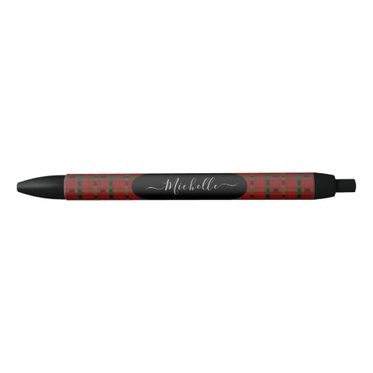 Buffalo Red Kariert Medium Gift Kugelschreiber (Vorderseite)