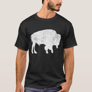 Buffalo Retro Bison Animal Lover Shirt