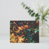 Buffalo Ripple Art Postkarte (Stehend Vorderseite)