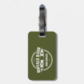 Buffalo River, Arkansas Gepäckanhänger (Rückseite vertikal)