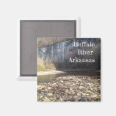 Buffalo River Arkansas Magnet (Vorderseite/Rückseite)