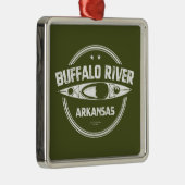 Buffalo River, Arkansas Ornament Aus Metall (Rechts)
