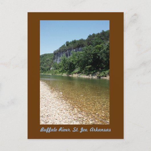 Buffalo River Postkarte (Vorderseite)