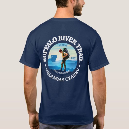 Buffalo River Trail (C) T-Shirt (Rückseite)