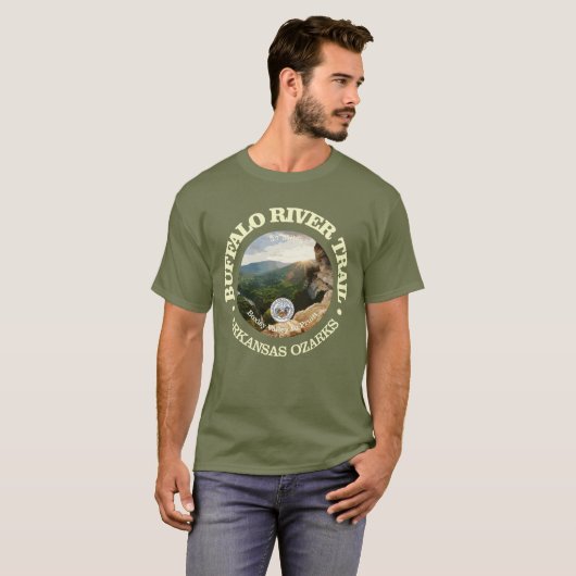 Buffalo River Trail (rd) T-Shirt (Vorne ganz)