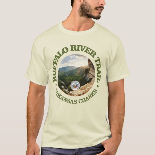 Buffalo River Trail (rd) T-Shirt (Vorderseite)