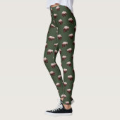 Buffalo Roam on Green Leggings (Links)