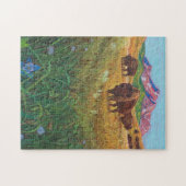 Buffalo Roam Puzzle (Horizontal)