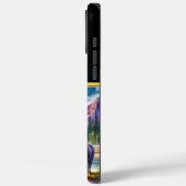 Buffalo Roaming Bei Sonnenuntergang in der Nähe ei Case-Mate iPhone Hülle (Rückseite / Links)