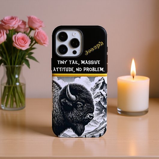 Buffalo Roaming by Snowy Mountains Case-Mate iPhone Hülle