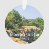Buffalo Rock Staat Park Ornament (Vorderseite)