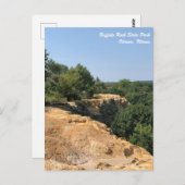 Buffalo Rock Staat Park Postcard Postkarte (Vorne/Hinten)