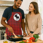 Buffalo Rot Kariert mit Schwarzwald Schürze