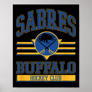 Buffalo Sabres Hockey Club White Offiziell lizenzi Poster
