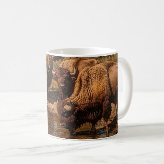 Buffalo Serenity Tasse (VorderseiteRechts)