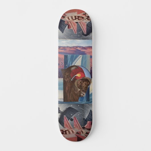 Buffalo Skateboard (Vorderseite)