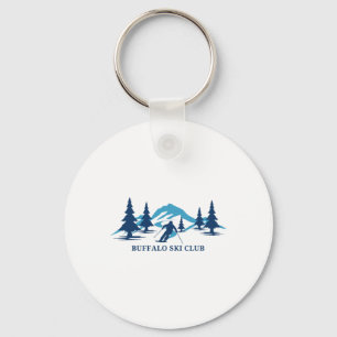 Buffalo Ski Club New York Skigebiet Skifahren Skif Schlüsselanhänger