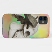 Buffalo Skull auf einem Aquarellbild Case-Mate iPhone Hülle (Rückseite (Horizontal))