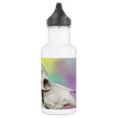 Buffalo Skull auf einem Aquarellbild Trinkflasche (Rechts)