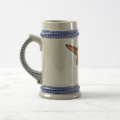 Buffalo Skull Bierglas (Links)