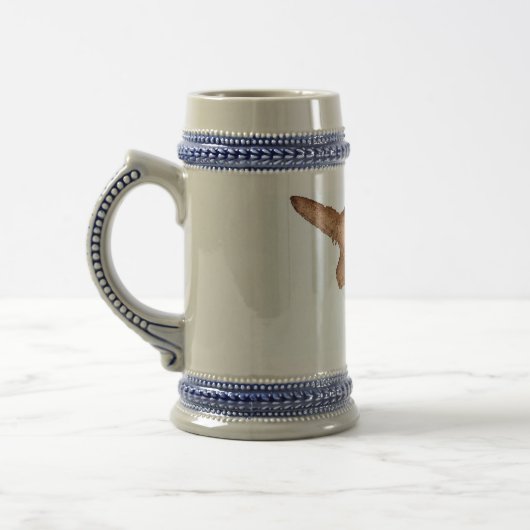 Buffalo Skull Bierglas (Links)