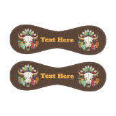 Buffalo Skull Native American Emblem Baseball (Paneele)