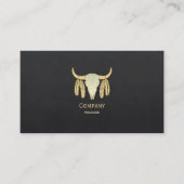 Buffalo Skull Visitenkarte (Vorderseite)