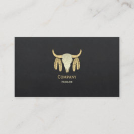 Buffalo Skull Visitenkarte