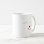 Buffalo Skyline Illustration Kaffee Tasse (VorderseiteRechts)