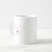 Buffalo Skyline Illustration Kaffee Tasse (Vorderseite Links)
